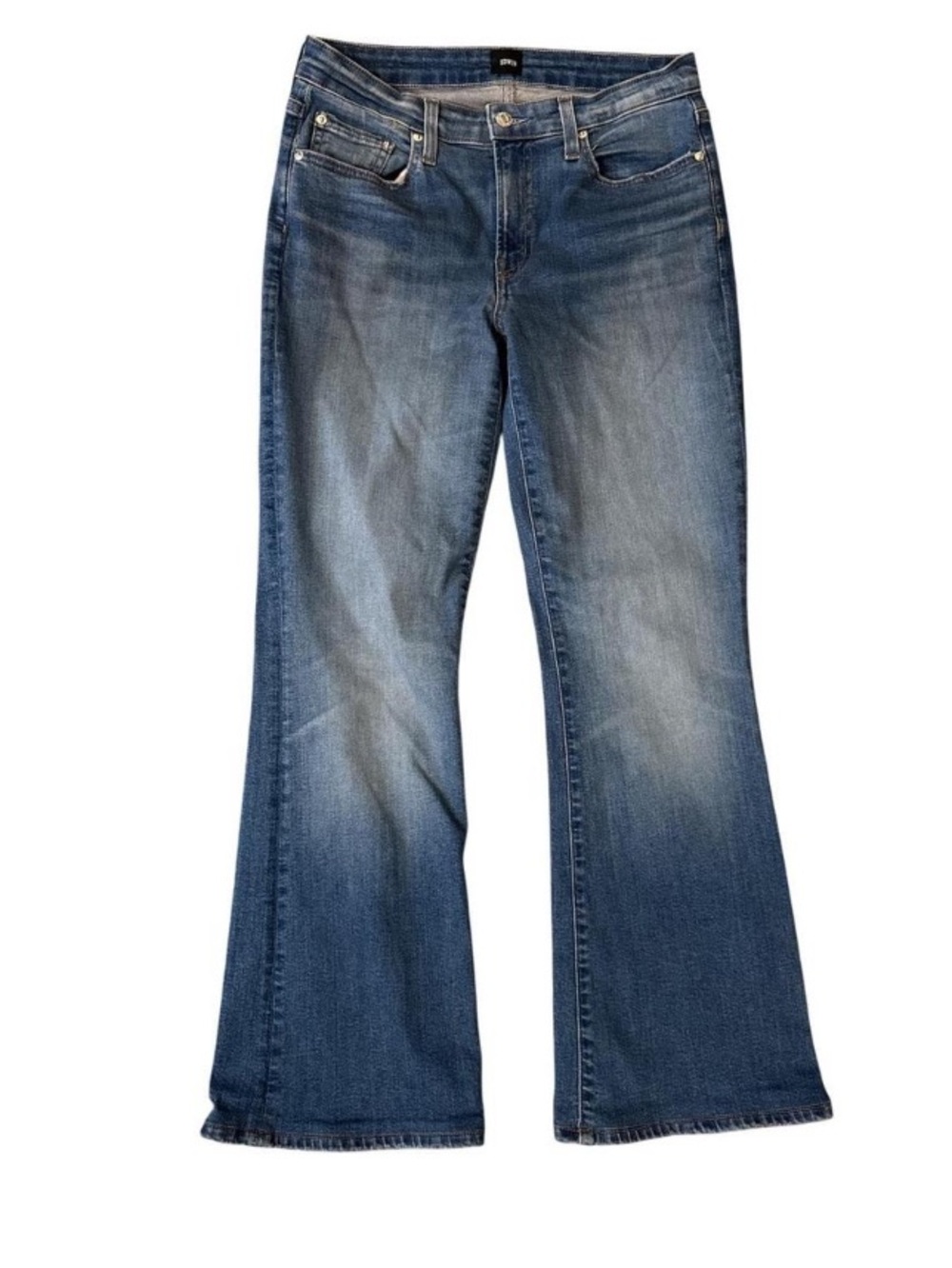 Edwin Jeans Flare Leg Classic Medium Blue Wash Sz 27 NWT